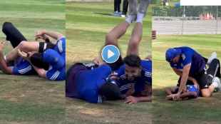 Arshdeep Singh Morne Morkel Akashdeep WWE Fighting in India Practice Session Video Viral IND vs ENG