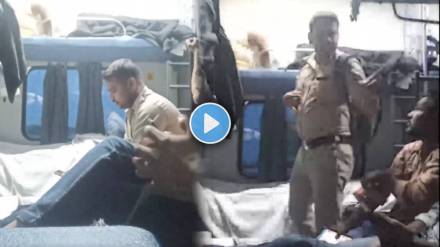 Indian Railways passenger claimed a cop occupied seat