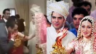 akshaye khanna warmly kissed rumoured ex karisma kapoors hand on her wedding day