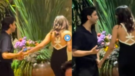 Khushi Kapoor Vedang Raina fight Video