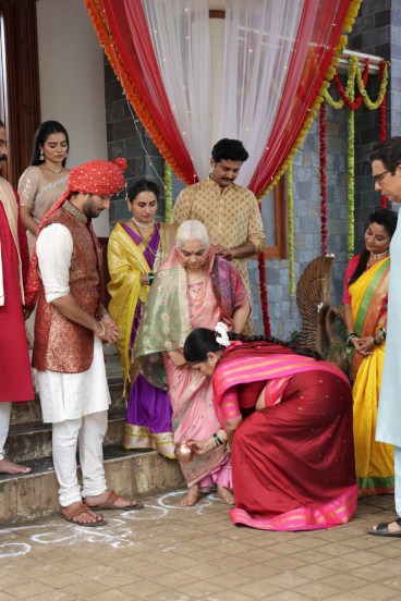 Lakshmi Niwas TV Serial Siddhu Bhavana Wedding