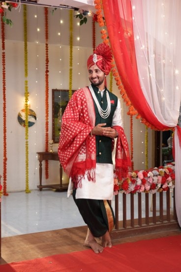 Lakshmi Niwas TV Serial Siddhu Bhavana Wedding