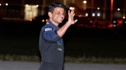 Shubhanshu Shukla message to parents before Axiom-4 liftoff