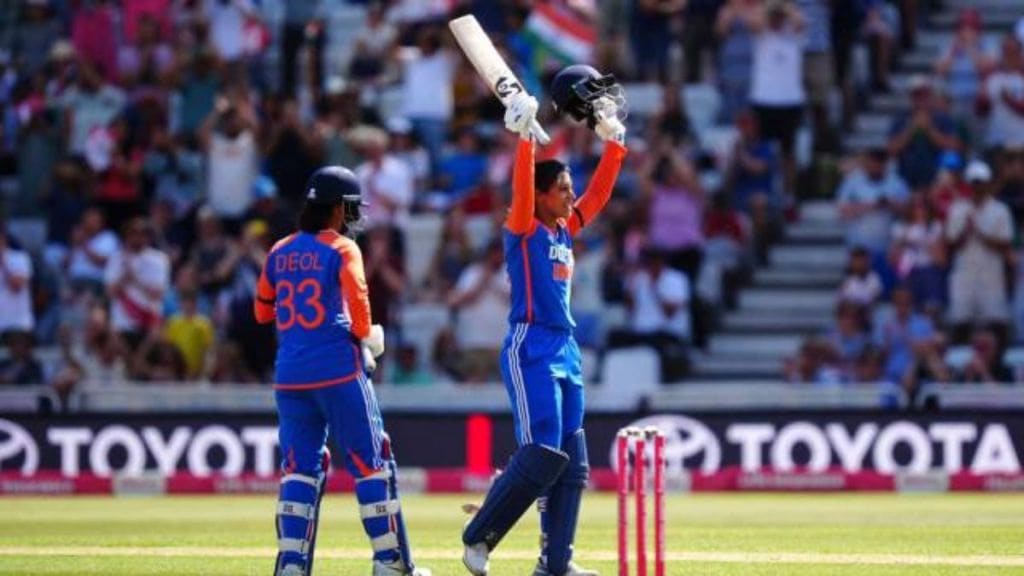 Smriti Mandhana smashes maiden T20I century against England