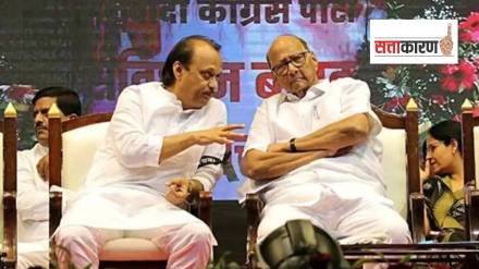 ज्येष्ठ नेते शरद पवार व उपमुख्यमंत्री अजित पवार पुन्हा एकदा पुण्यात एकाच व्यासपीठावर दिसून आले. (फोटो सौजन्य पीटीआय)