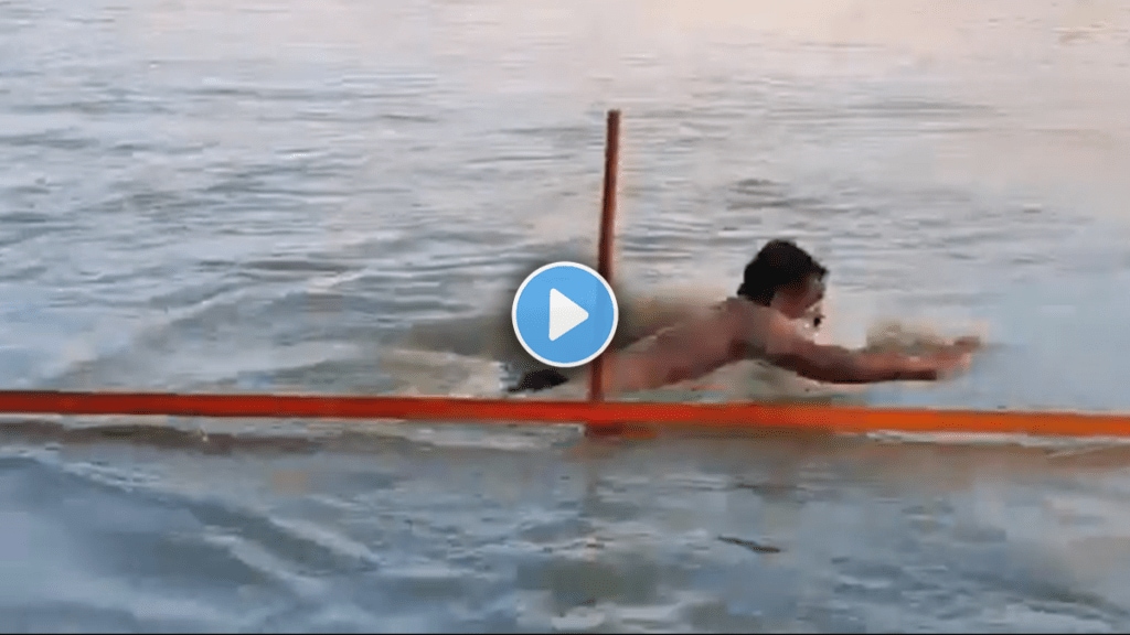 Man Who Crossed Safety Railing Drowns Into Ganga River In Haridwar