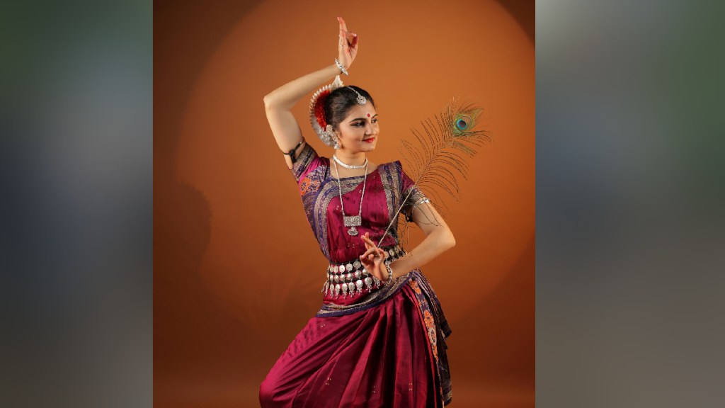 नृत्यसाधक मानसी अहिरे यांचा बुधवारी ओडिसी रंगमंच प्रवेश (लोकसत्ता टिम) 