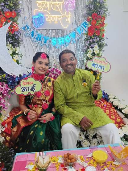Mangal Rane Pednekar Baby Shower