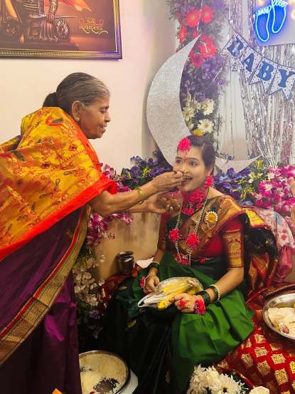 Mangal Rane Pednekar Baby Shower