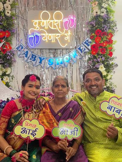 Mangal Rane Pednekar Baby Shower