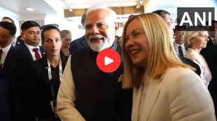 Modi-Meloni Meet Viral Video
