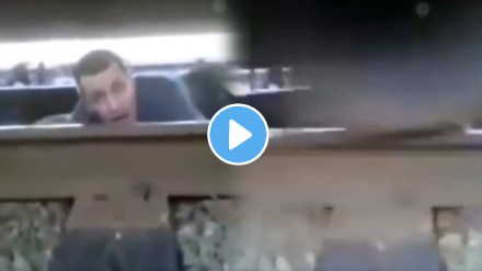 Young Mans Stunt Of Sleeping On The Railway Tracks shocking video goes viral