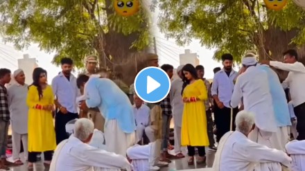Father held their feet folded their hands and pleaded but the daughter
