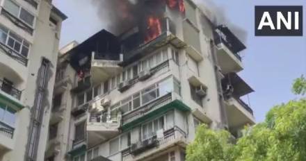 Delhi Dwarka Fire