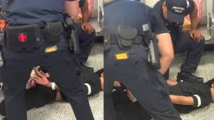 Indian Student Handcuffing Row