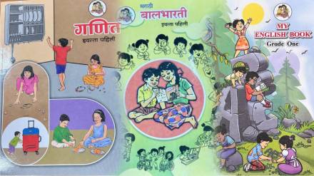 pune Class 1 Marathi Math English textbooks focus on life language and social skills development