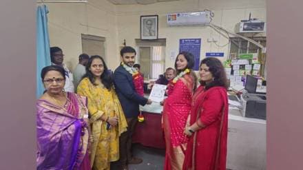 Dr Aniket Deshmukh married simply honoring grandfather Ganpatrao Deshmukhs legacy of simplicity