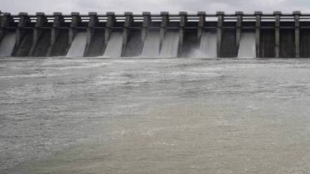Sina Dam overflowed for first time in June now holds 2.4 TMC water