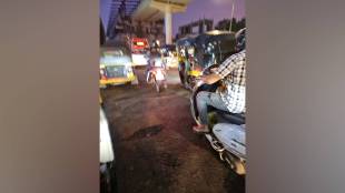 Traffic jam Mumbai-Ahmedabad National Highway, Dahisar toll plaza to Delhi Durbar road ,