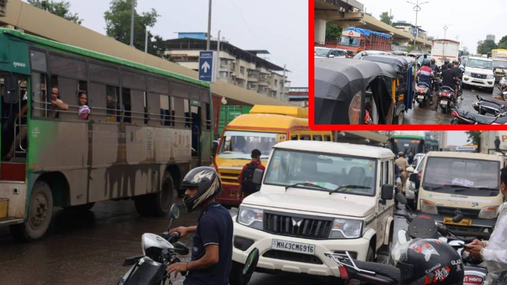 Ghodbunder Road heavy traffic , Ghodbunder Road traffic, Ghodbunder Road latest news, Ghodbunder Road news,