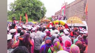 sant sopandev palkhi departed for Pandharpur