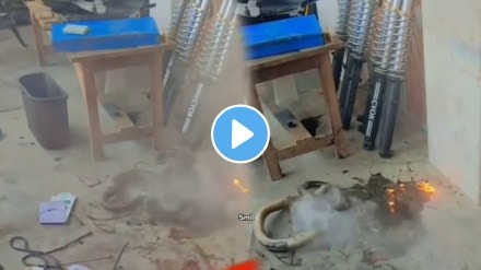 Shocking video the people Burned the snake video goes viral on social media