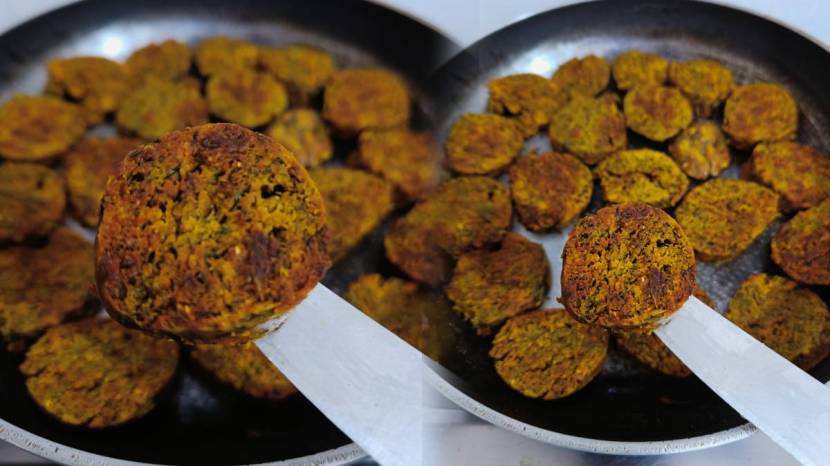 Kothimbir Vadi Recipe