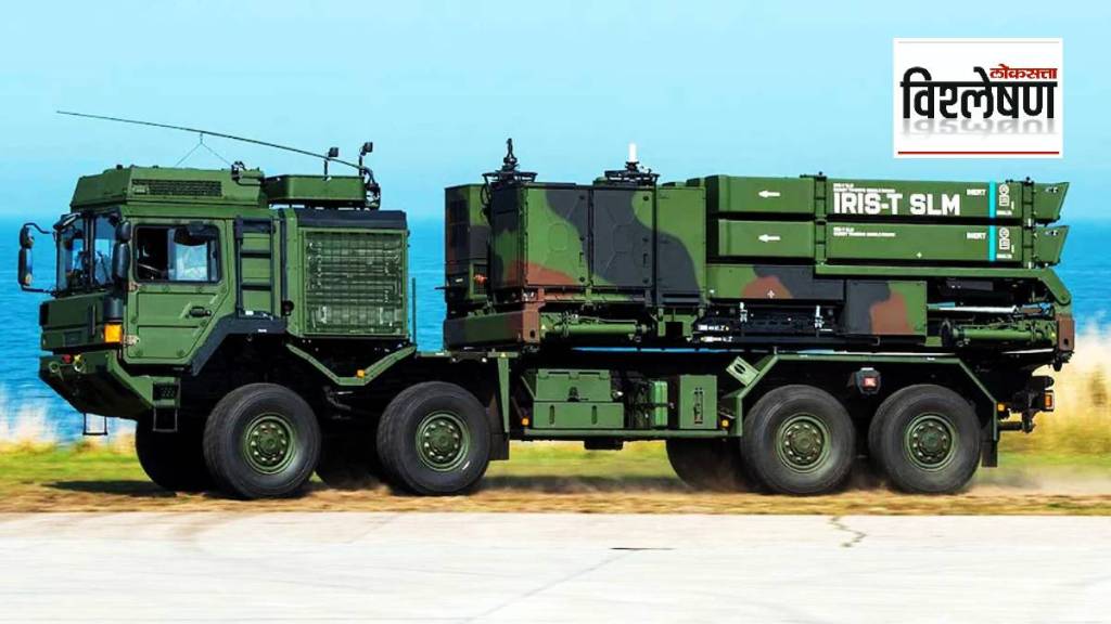 भारताच्या 'ब्रह्मोस'ला रोखण्यासाठी पाकिस्तानचे डावपेच; नेमकी काय आहे जर्मनीची IRIS-T SLM प्रणाली? (फोटो सौजन्य @ AFP) भारताच्या 'ब्रह्मोस'ला रोखण्यासाठी पाकिस्तानचे डावपेच; नेमकी काय आहे जर्मनीची IRIS-T SLM प्रणाली? (फोटो सौजन्य @ AFP)