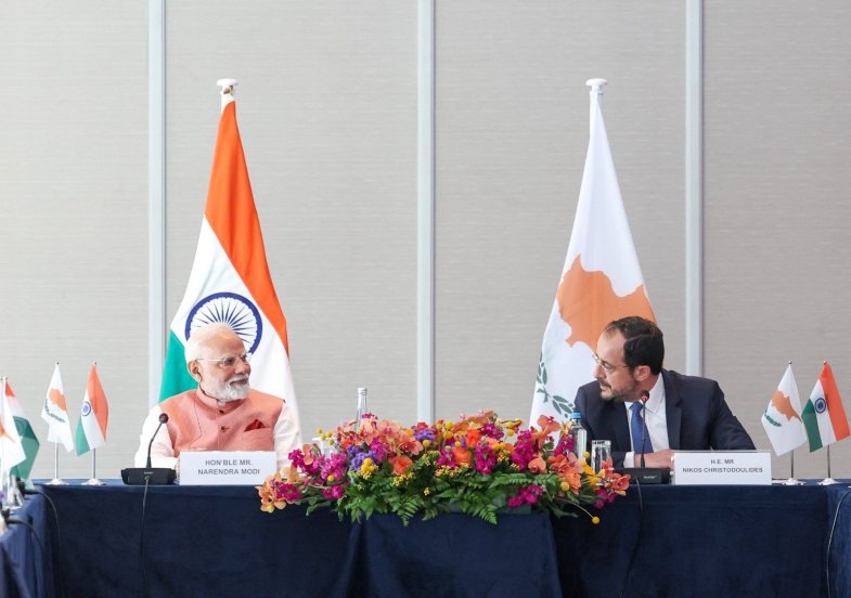 Prime Minister Narendra Modi Cyprus visit Photos
