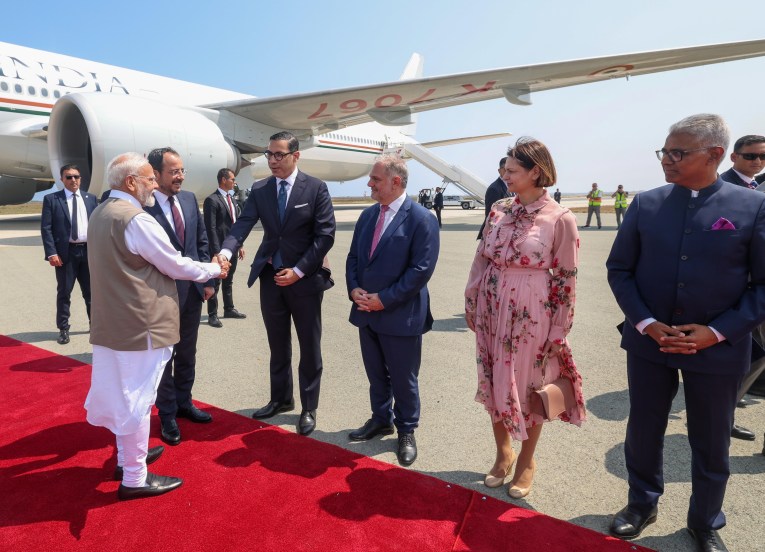 Prime Minister Narendra Modi Cyprus visit Photos