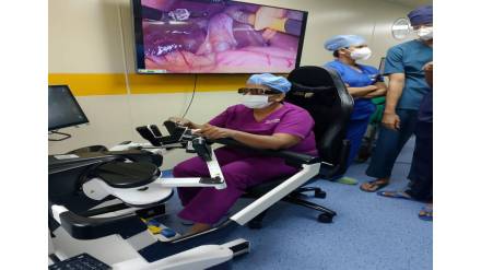 Pune Sassoon Hospital first robotic surgery successful advanced treatment now free