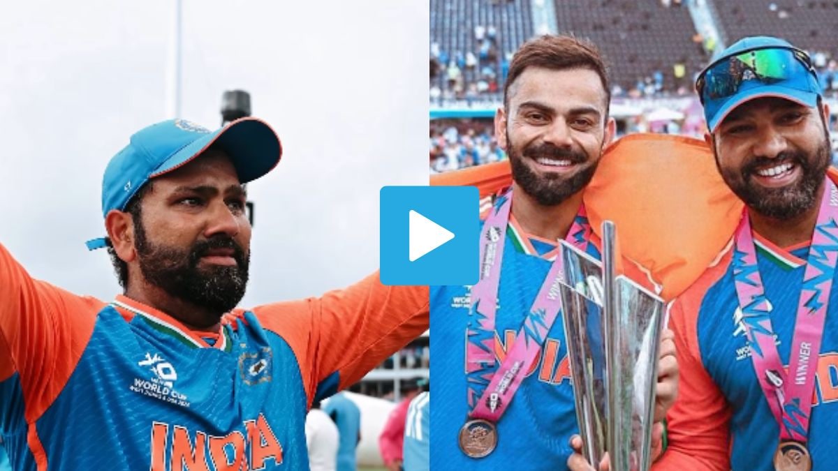 Rohit Sharma: ‘आजच्याच दिवशी..’, टी-२० विश्वचषक विजयाची आठवण, डोळ्यात पाणी; रोहितने शेअर केला भावूक VIDEO