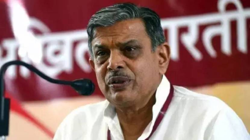 RSS leader Dattatreya Hosabale questions ‘socialist’, ‘secular’ in Preamble (PTI Photo)