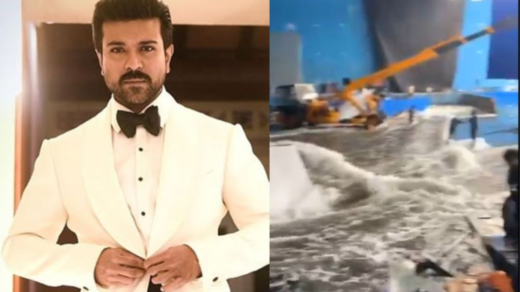 Water tank bursts on the sets of Ram Charans film The India House