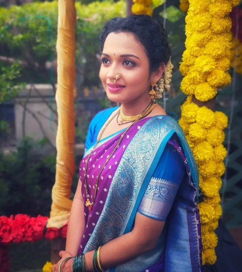 Rashmi Anpat Aari Work Blouse Design