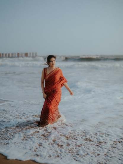 Rasika Wakharkar Beach Photoshoot