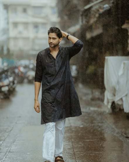 Rishi Saxena Mumbai Rain Photoshoot