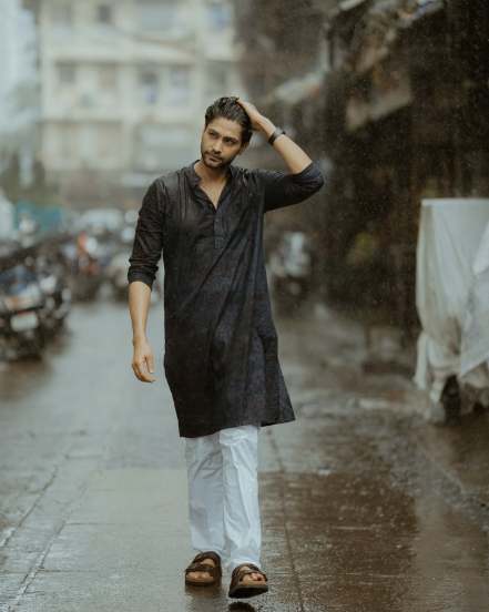 Rishi Saxena Mumbai Rain Photoshoot