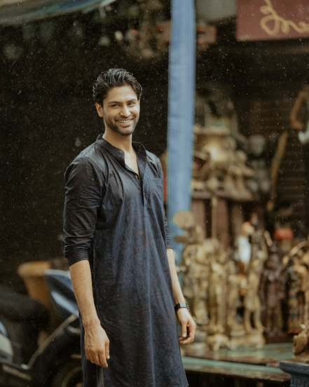 Rishi Saxena Mumbai Rain Photoshoot