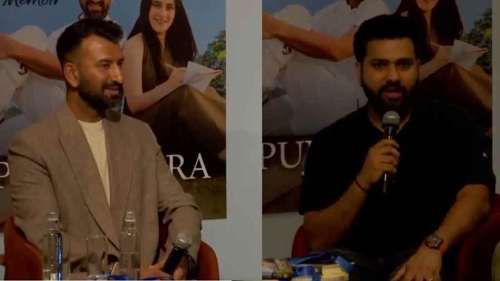 Rohit Sharma Warns Cheteshwar Pujara to Dont Step Out of 9 pm in West Indies