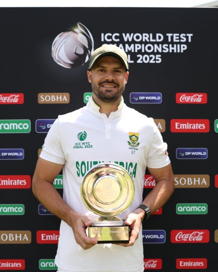 South Africa WTC Final Winning Celebration with Families