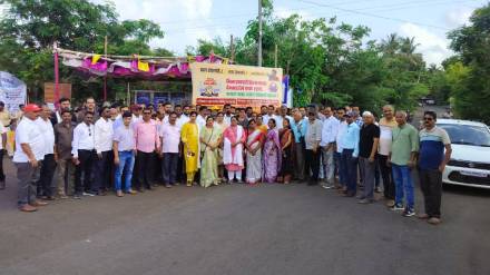 Sahavedana Yatra organized at Mahim Tokrale in Palghar district
