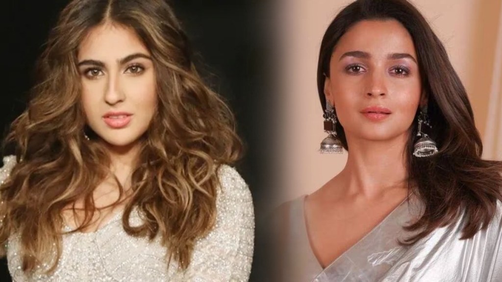 I as an actor dehumanised her Sara Ali Khan recalls going through a moment of jealousy over Alia Bhatts success