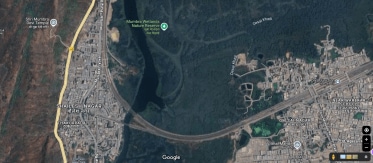 Mumbra Train Accident location