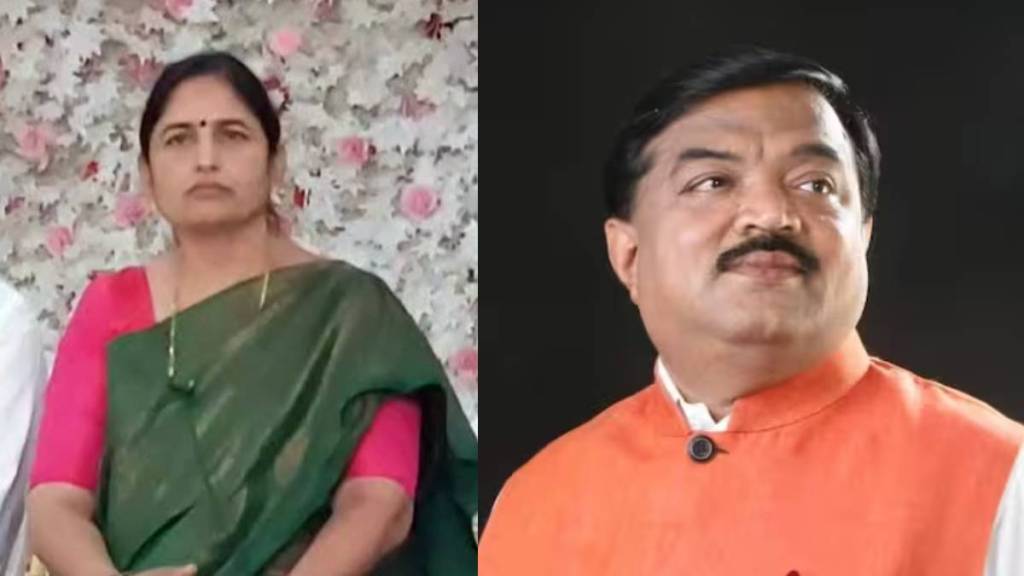 seema hire Opposed Sudhakar Badgujar BJP Entry seema hire Opposed Sudhakar Badgujar BJP Entry