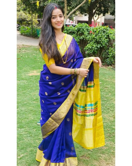 Sharayu Sonawane Saree Look