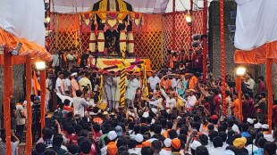 Shiva Rajya Abhishek Day at Fort Raigad today according to Tithi