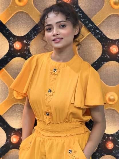 Shivali Parab Yellow Co-Ord Set Look