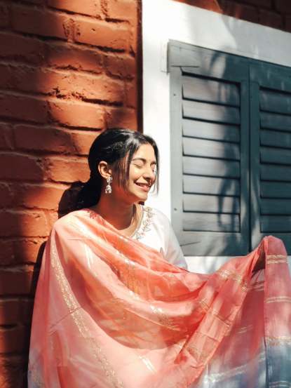 Shivani Mundhekar White Dress Look