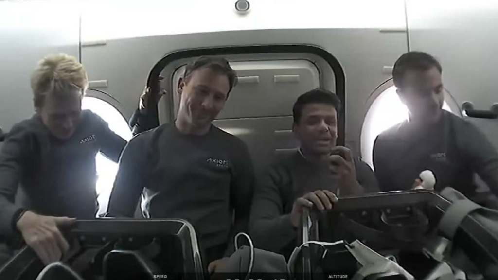 Shubhanshu Shukla Message from space